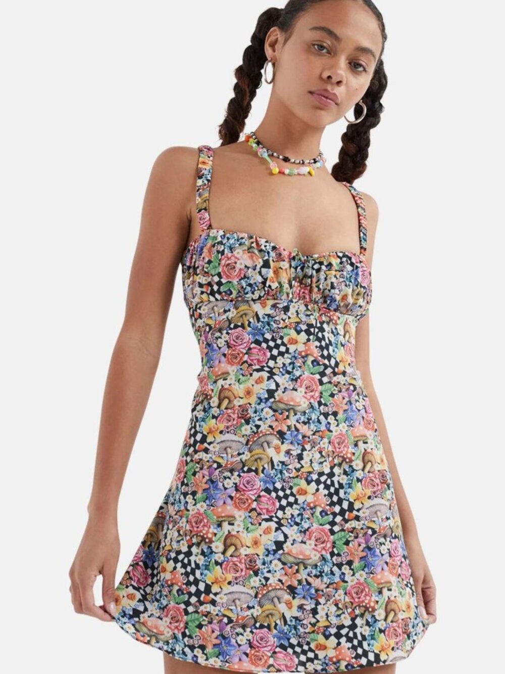 For Love and Lemons June Mini Dress Size Small (rare!)